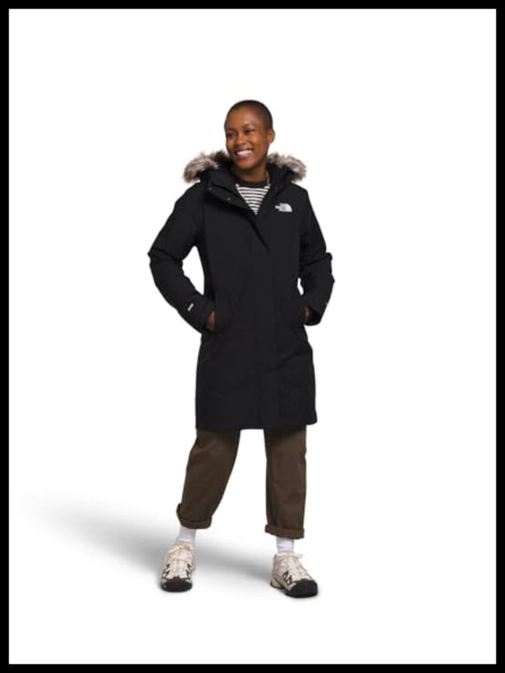 North Face Arctic Parka Waterproof Recycled Down Insulated Hooded